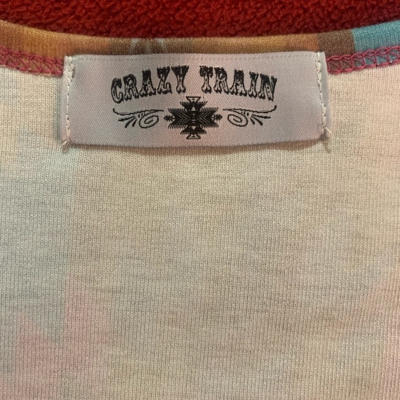 Crazy Train Colorful Vest (fits about Small/Medium) - Picture 7 of 8